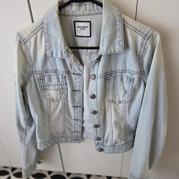 Highway Jeans Light Blue Jean Jacket - Picture 10 of 11